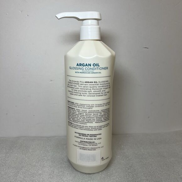 ORLANDO PITA MOROCCAN ARGAN OIL GLOSSING CONDITIONER 27 OZ MOISTURE & SHINE - Picture 3 of 4